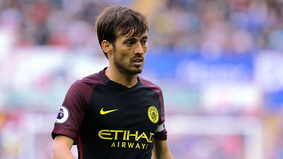 David Silva, gelandang serang Manchester City. Copyright: Internet